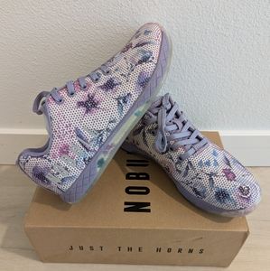 Women's NOBULL floral trainers size 9